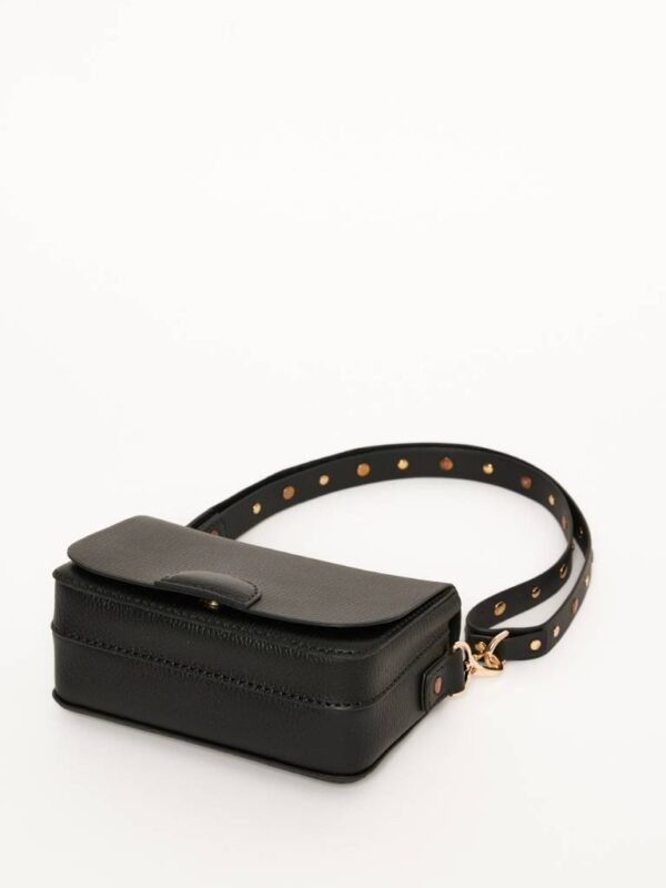 Bolso perfect day negro caribu mediano lateral