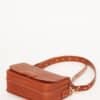 Bolso perfect day tostado mediano caribu lateral